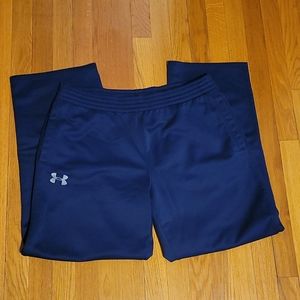 Men's Dark Blue Under Armour Sweatpants